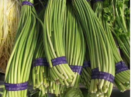 綠色食品蒜苔有哪些好處